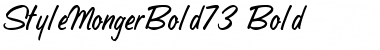Download StyleMongerBold73 Bold Font