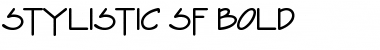 Download Stylistic SF Bold Font