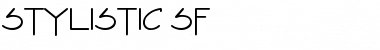 Download Stylistic SF Regular Font