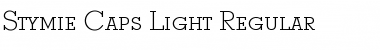 Download Stymie-Caps-Light Regular Font