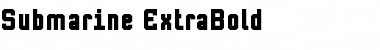 Download Submarine ExtraBold Font