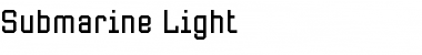 Download Submarine Light Font