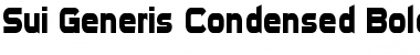 Download Sui Generis Condensed Bold Font
