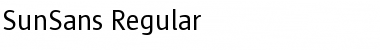 Download Sun Sans- Regular Font