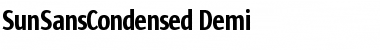 Download Sun Sans Condensed- Font