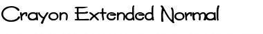 Download CrayonExtended Font