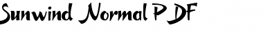 Download Sunwind Normal Regular Font