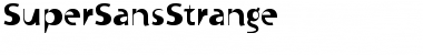 Download SuperSansStrange Regular Font