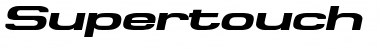 Download Supertouch Oblique Font