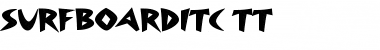 Download SurfboardITC TT Regular Font