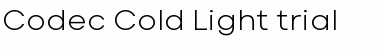 Download Codec Cold Trial Font