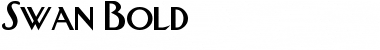 Download Swan Bold Font