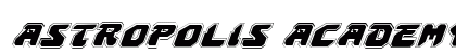 Astropolis Academy Italic Italic