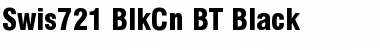 Download Swis721 BlkCn BT Black Font