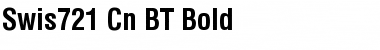 Download Swis721 Cn BT Bold Font