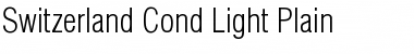 Download Switzerland Cond Light Plain Font