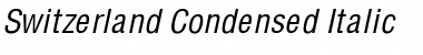 Download Switzerland Condensed Italic Font