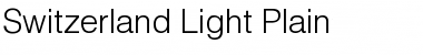 Download Switzerland Light Plain Font
