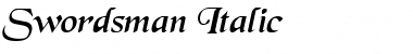 Download Swordsman Italic Font
