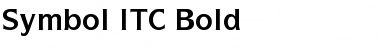Download Symbol ITC Bold Font