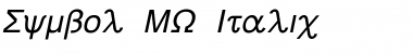 Download Symbol MW Italic Font