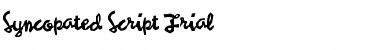 Download Syncopated Script Trial Font