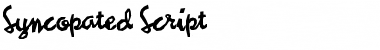 Download Syncopated Script Regular Font