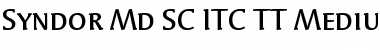 Download Syndor Md SC ITC TT Medium Font