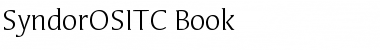 Download SyndorOSITC Book Font