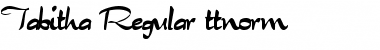 Download Tabitha Font