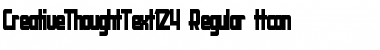 Download CreativeThoughtText124 Font