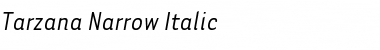 Download Tarzana Narrow Italic Font