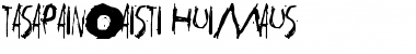 Download tasapainoaisti_huimaus Regular Font