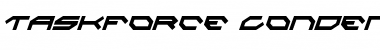 Download Taskforce Condensed Italic Font
