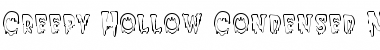 Download Creepy HollowCondensed Font