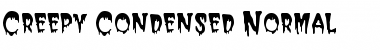 Download CreepyCondensed Font