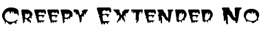 Download CreepyExtended Font