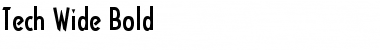 Download Tech-Wide Font