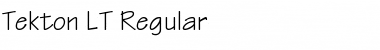 Download Tekton LT Font