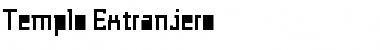 Download Templo Extranjero Font Download Templo Extranjero Font