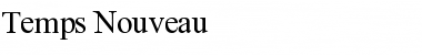 Download Temps Nouveau - DGL Font Download Temps Nouveau - DGL Font