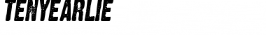 Download TenYearLie Font Download TenYearLie Font