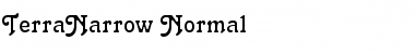Download TerraNarrow Normal Font