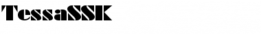 Download TessaSSK Font Download TessaSSK Font