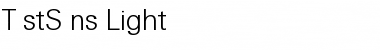 Download TestSans Light Font Download TestSans Light Font