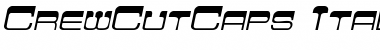 Download CrewCutCaps Font