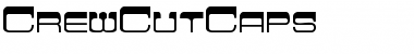 Download CrewCutCaps Font