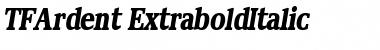 Download TFArdent Extrabold Font