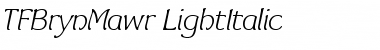 Download TFBrynMawr Light Font