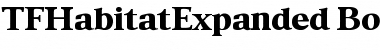 Download TFHabitatExpanded Bold Font
